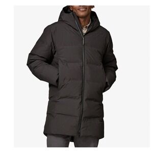Patagonia Men's Jackson Glacier Parka Jacket S Black 27911 BLK NWT Hood 700 Fill